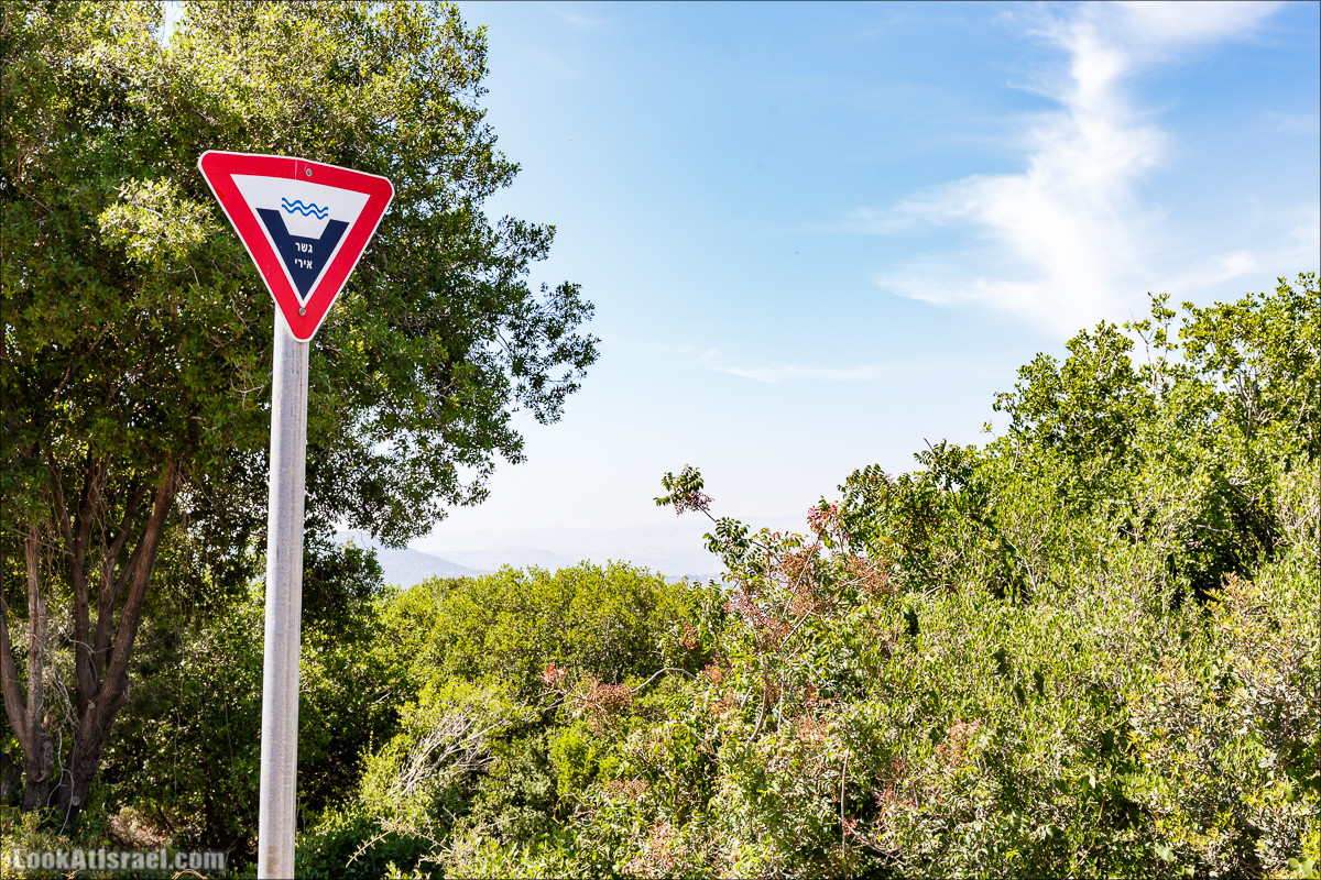Пейзажная дорога на горе Тураан | LookAtIsrael.com - Фото путешествия по Израилю