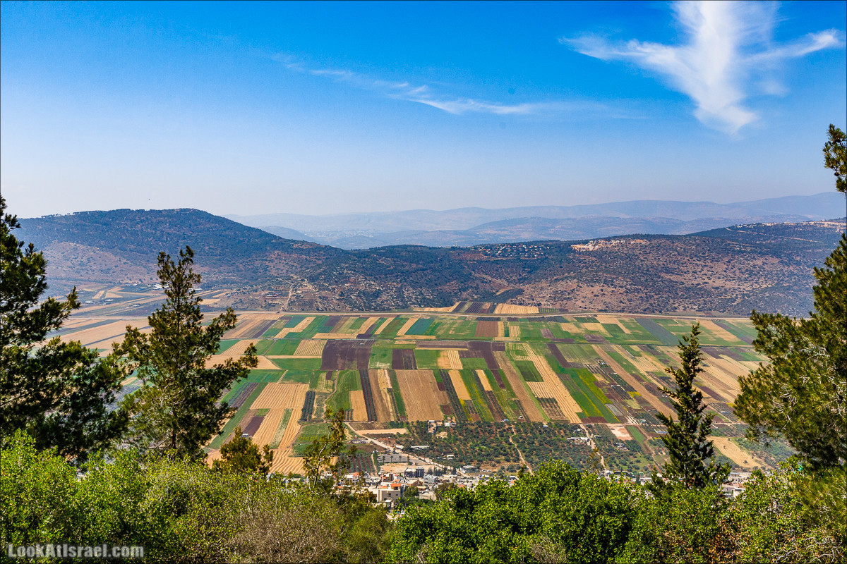 Пейзажная дорога на горе Тураан | LookAtIsrael.com - Фото путешествия по Израилю