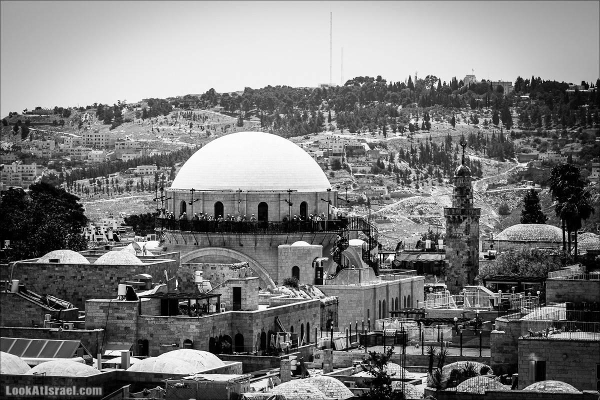 Черно белый Иерусалим | LookAtIsrael.com - Фото путешествия по Израилю
