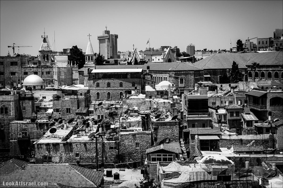 Черно белый Иерусалим | LookAtIsrael.com - Фото путешествия по Израилю
