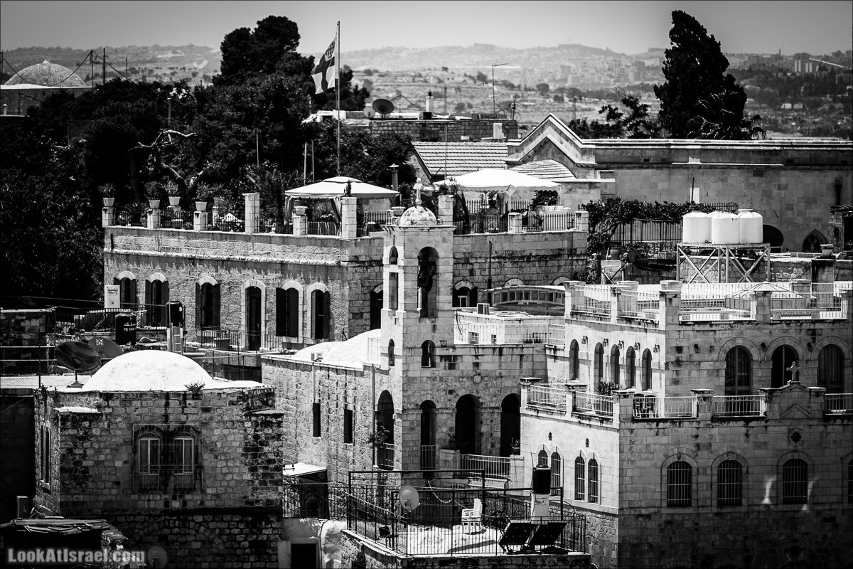 Черно белый Иерусалим | LookAtIsrael.com - Фото путешествия по Израилю