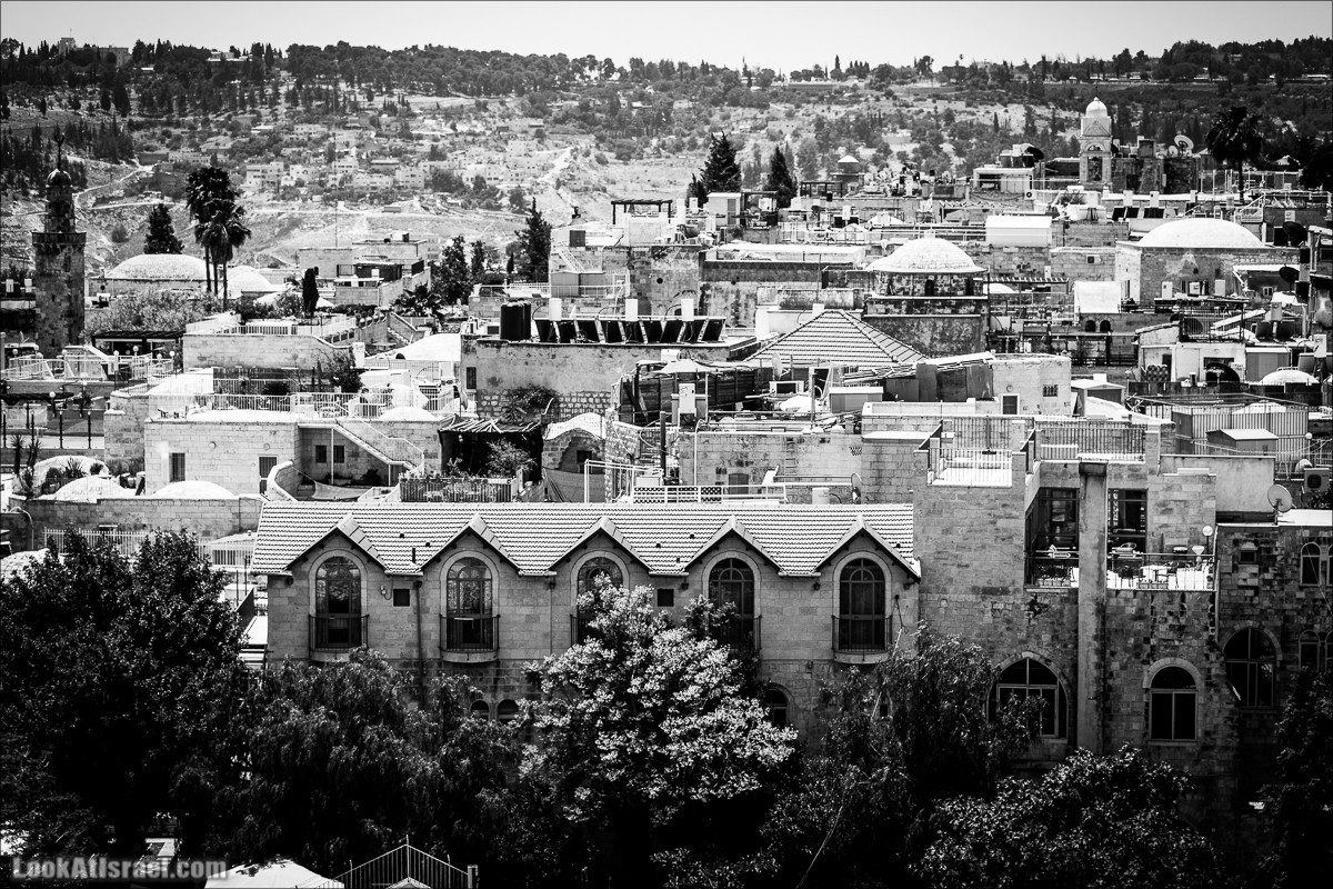 Черно белый Иерусалим | LookAtIsrael.com - Фото путешествия по Израилю
