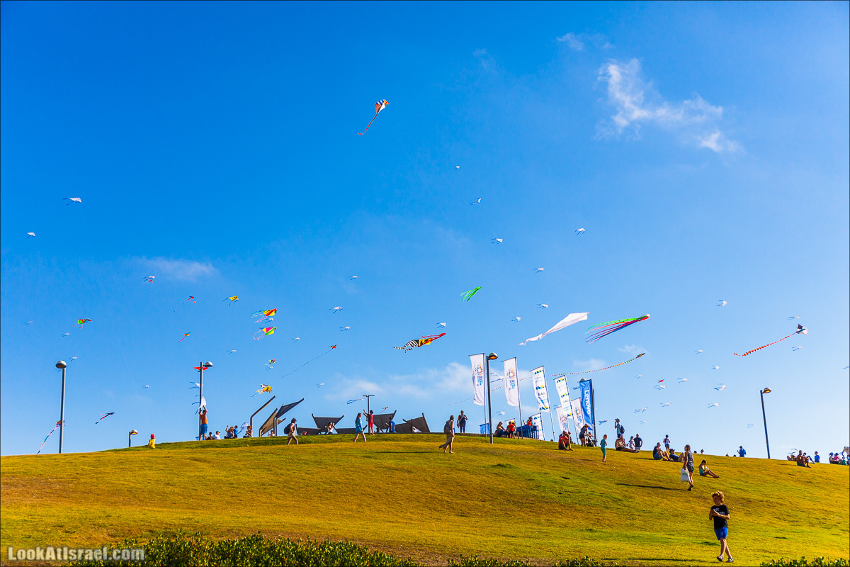 Воздушные змеи в Яффо | LookAtIsrael.com - Фото путешествия по Израилю