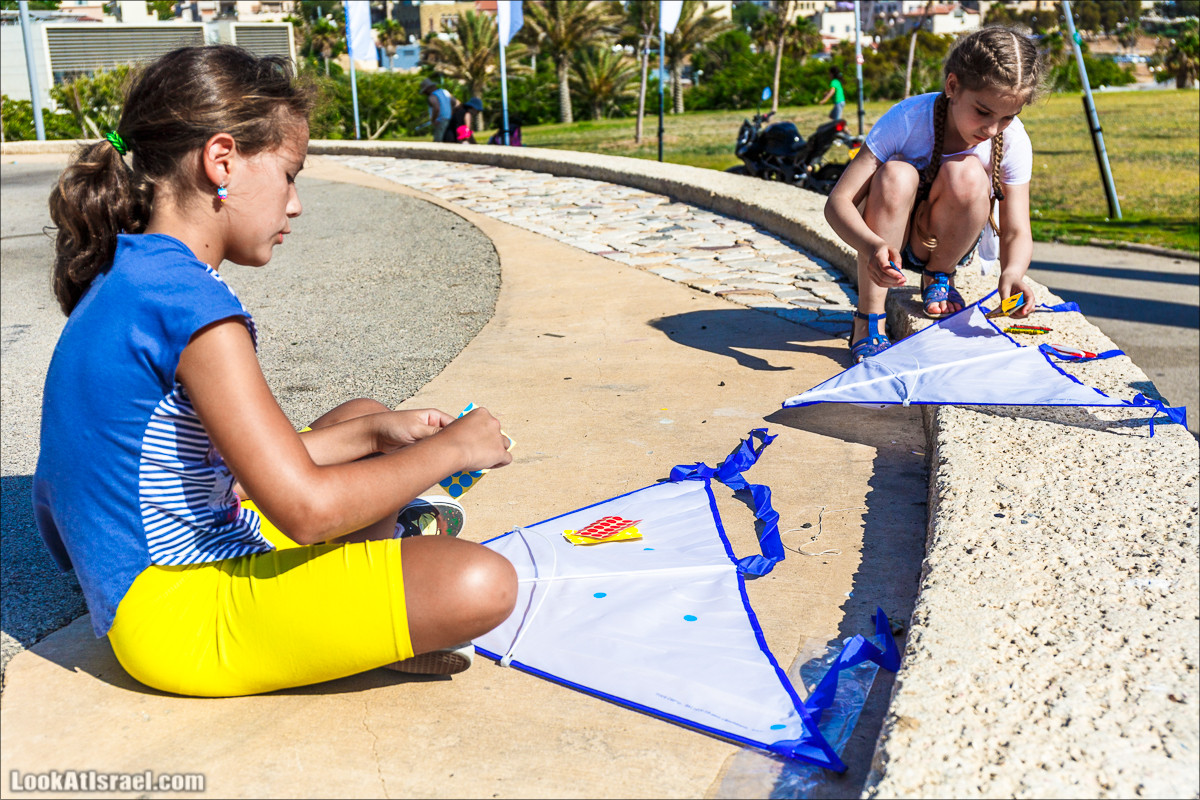 Воздушные змеи в Яффо | LookAtIsrael.com - Фото путешествия по Израилю