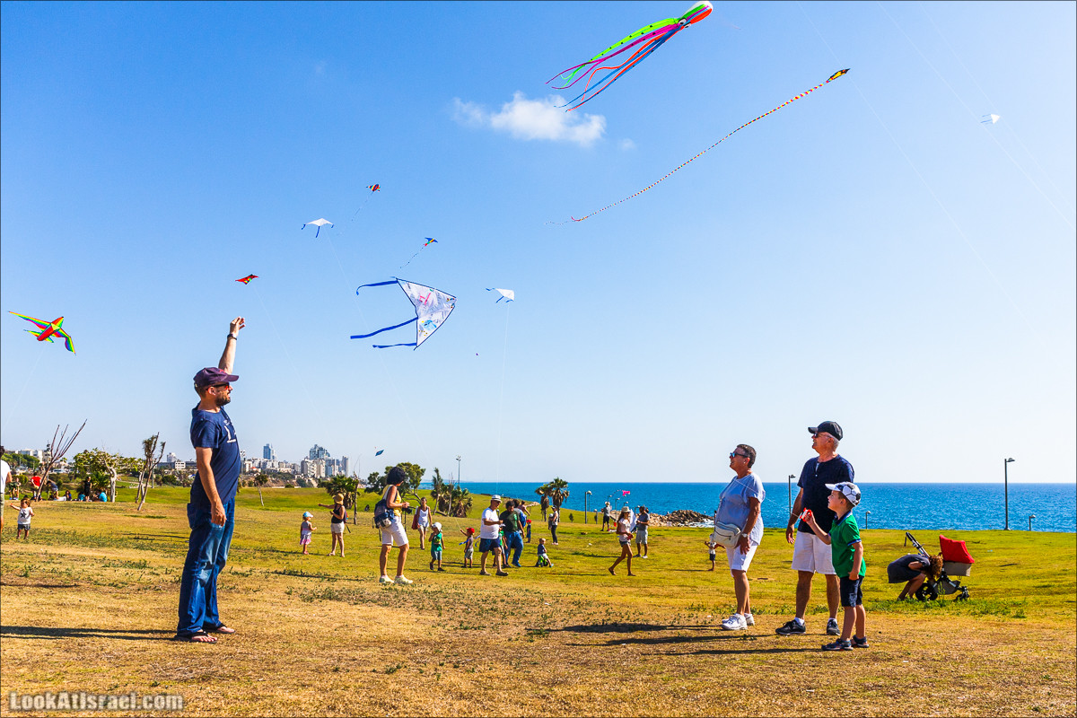 Воздушные змеи в Яффо | LookAtIsrael.com - Фото путешествия по Израилю