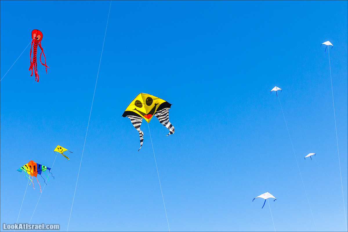 Воздушные змеи в Яффо | LookAtIsrael.com - Фото путешествия по Израилю