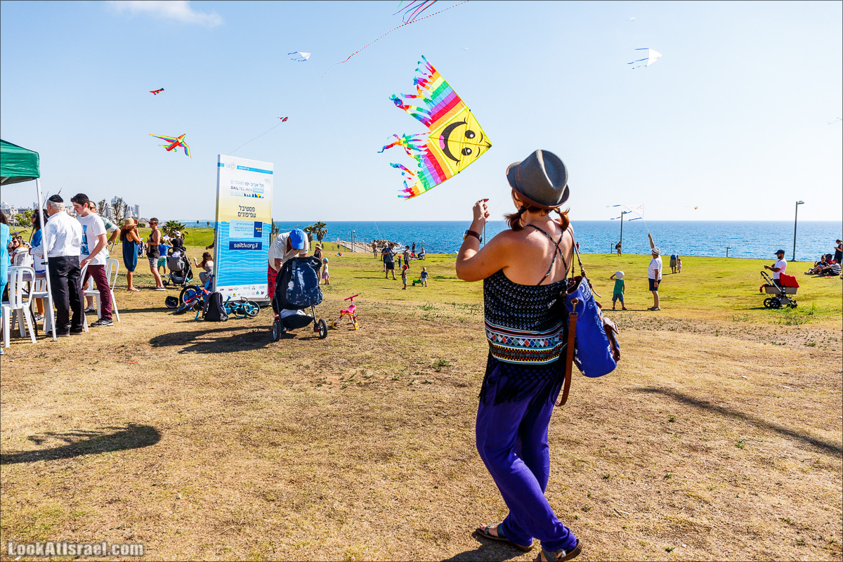 Воздушные змеи в Яффо | LookAtIsrael.com - Фото путешествия по Израилю