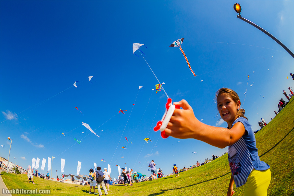 Воздушные змеи в Яффо | LookAtIsrael.com - Фото путешествия по Израилю