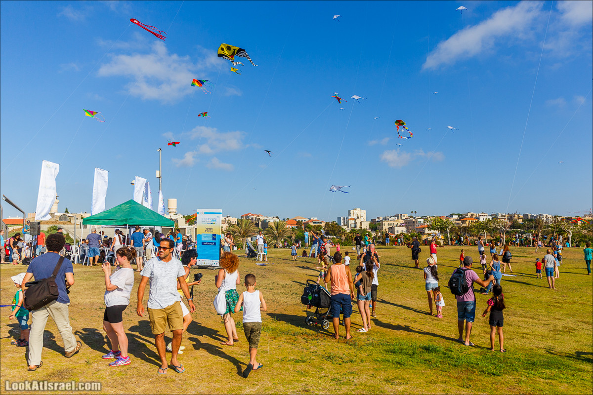 Воздушные змеи в Яффо | LookAtIsrael.com - Фото путешествия по Израилю