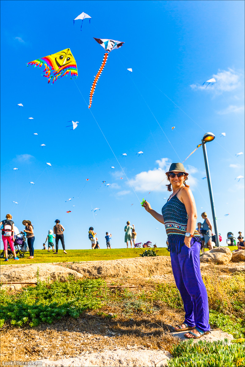 Воздушные змеи в Яффо | LookAtIsrael.com - Фото путешествия по Израилю