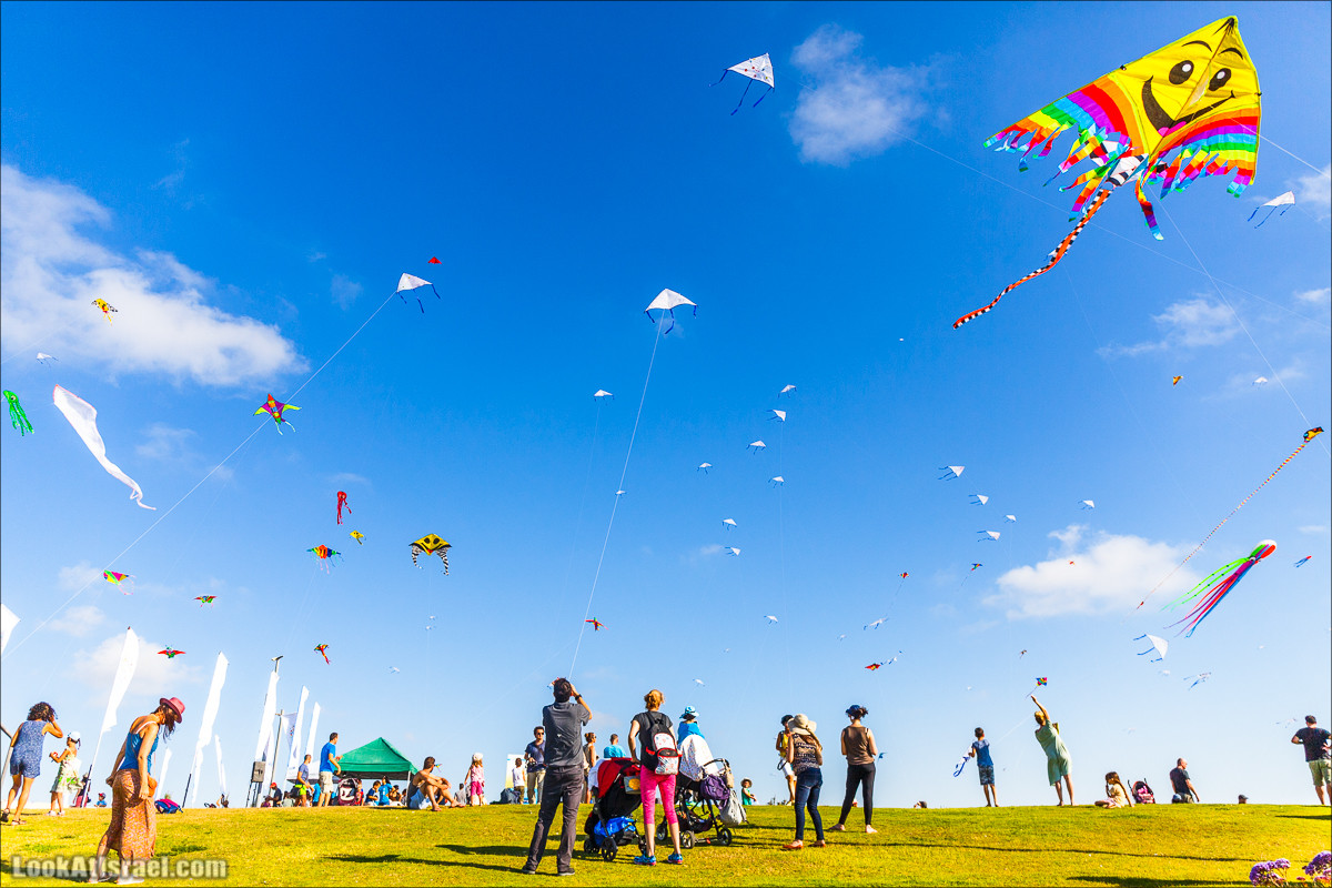 Воздушные змеи в Яффо | LookAtIsrael.com - Фото путешествия по Израилю
