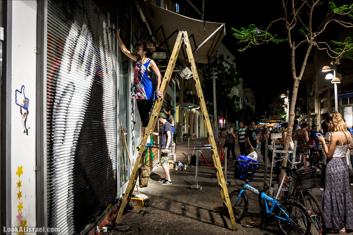 Тель-Авив, Белая ночь 2017 | Tel Aviv White Night 2017 | לילה לבן תל אביב 2017 | LookAtIsrael.com - Фото путешествия по Израилю