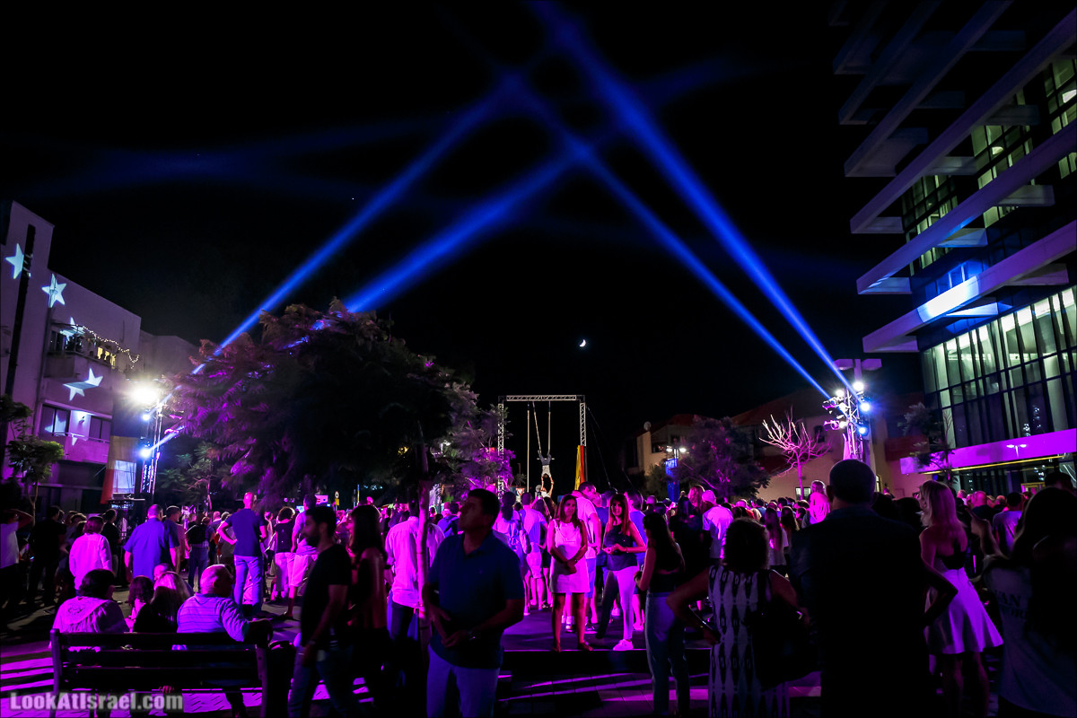 Тель-Авив, Белая ночь 2017 | Tel Aviv White Night 2017 | לילה לבן תל אביב 2017 | LookAtIsrael.com - Фото путешествия по Израилю
