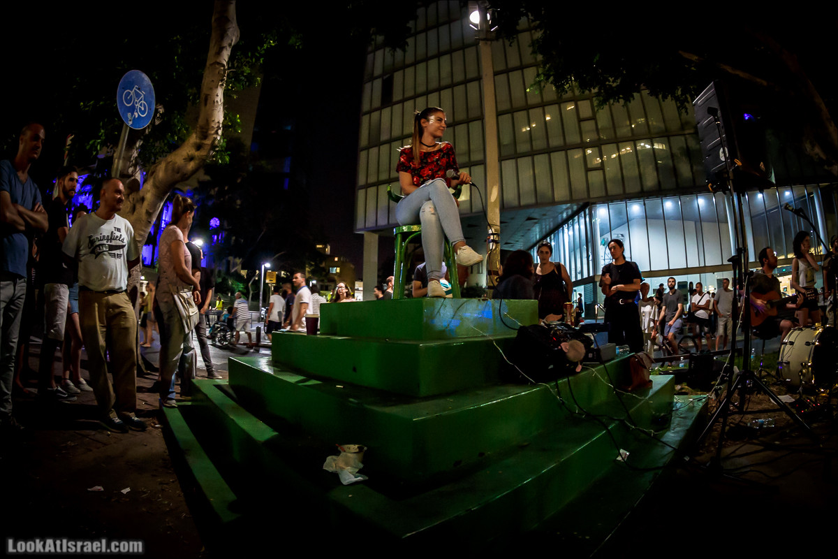 Тель-Авив, Белая ночь 2017 | Tel Aviv White Night 2017 | לילה לבן תל אביב 2017 | LookAtIsrael.com - Фото путешествия по Израилю