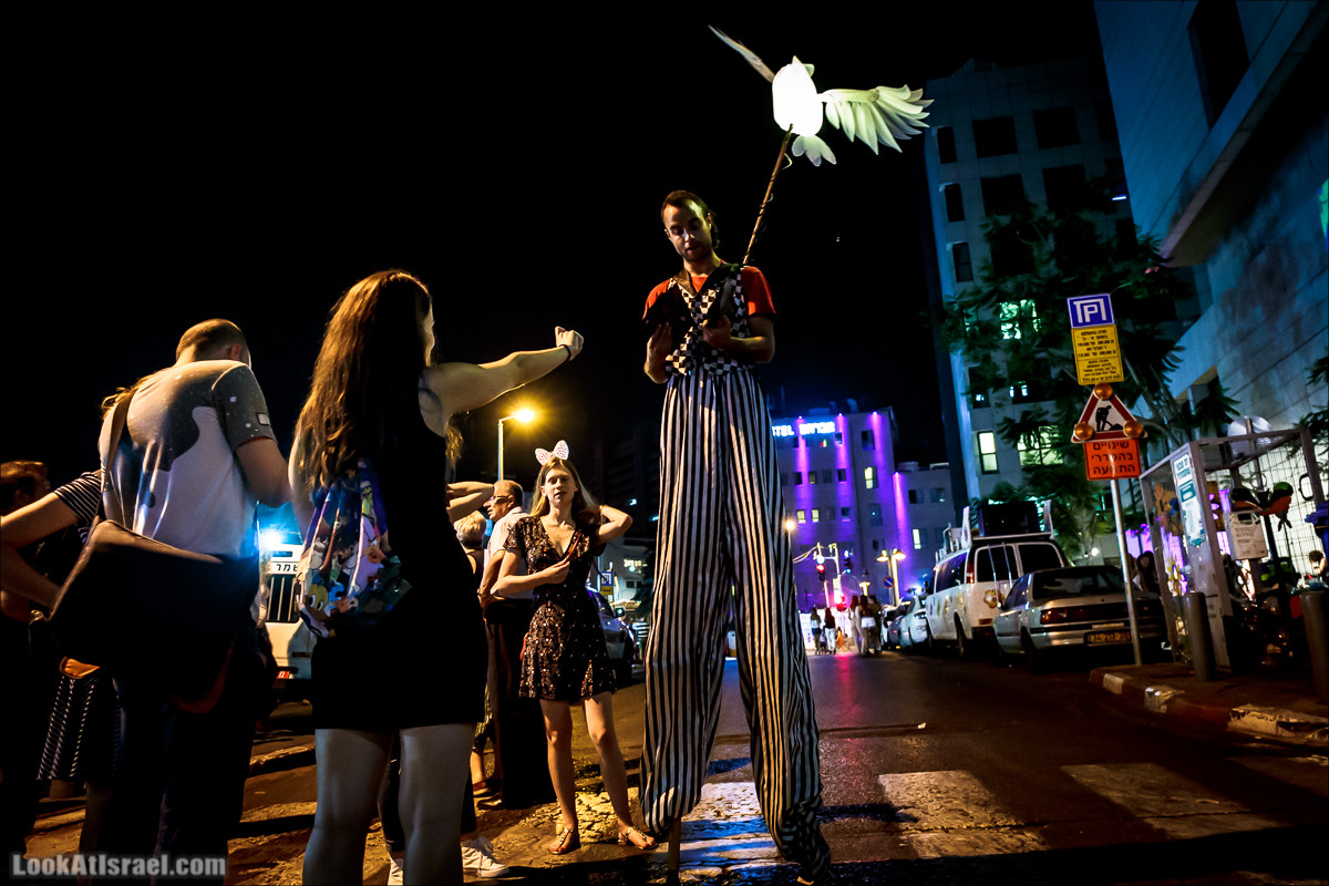 Тель-Авив, Белая ночь 2017 | Tel Aviv White Night 2017 | לילה לבן תל אביב 2017 | LookAtIsrael.com - Фото путешествия по Израилю