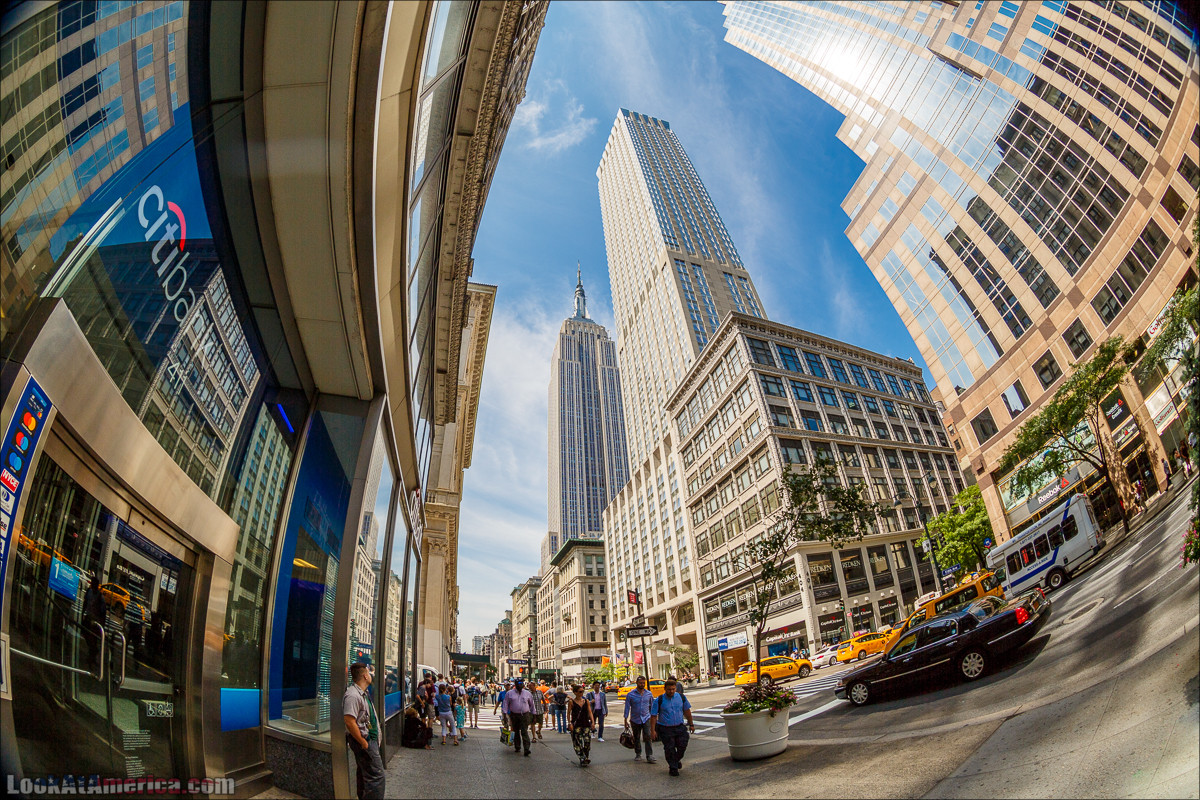 Прогулка по Манхеттену | LookAtAmerica.com - Большое Американское путешествие LookAtIsrael.com