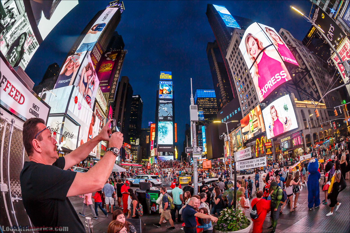 Прогулка по Манхеттену | LookAtAmerica.com - Большое Американское путешествие LookAtIsrael.com