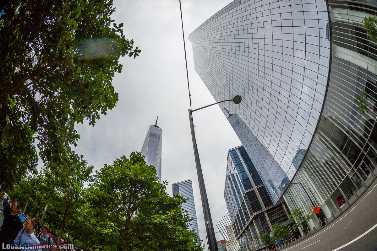 Мемориал 9/11 | LookAtAmerica.com - Большое Американское путешествие LookAtIsrael.com