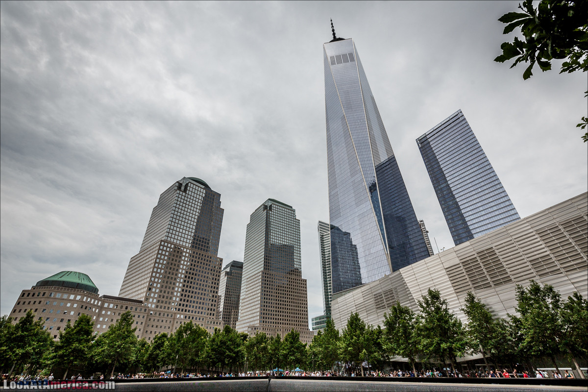 Мемориал 9/11 | LookAtAmerica.com - Большое Американское путешествие LookAtIsrael.com