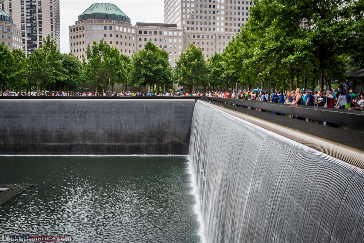 Мемориал 9/11 | LookAtAmerica.com - Большое Американское путешествие LookAtIsrael.com