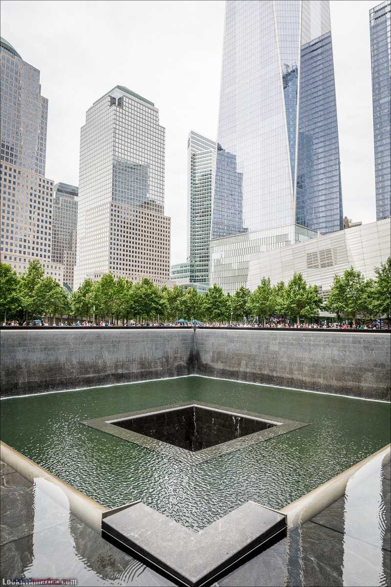 Мемориал 9/11 | LookAtAmerica.com - Большое Американское путешествие LookAtIsrael.com