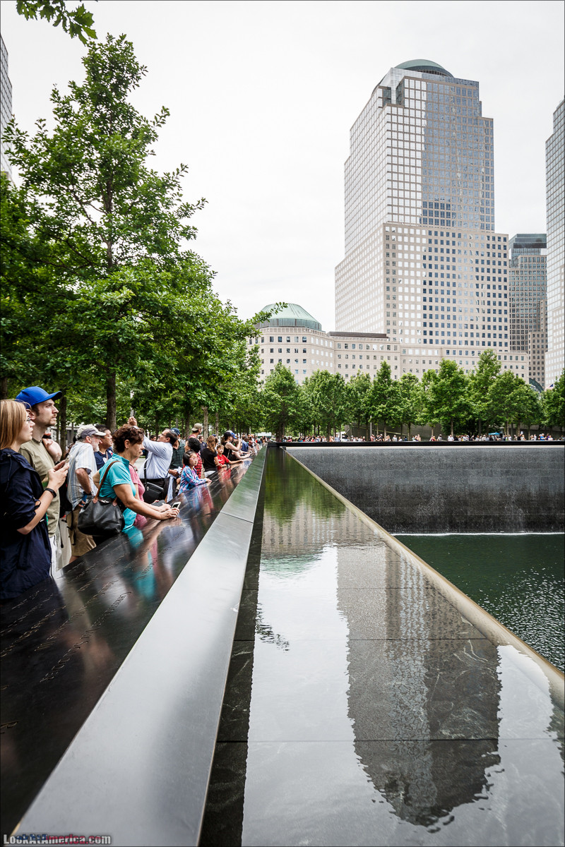 Мемориал 9/11 | LookAtAmerica.com - Большое Американское путешествие LookAtIsrael.com