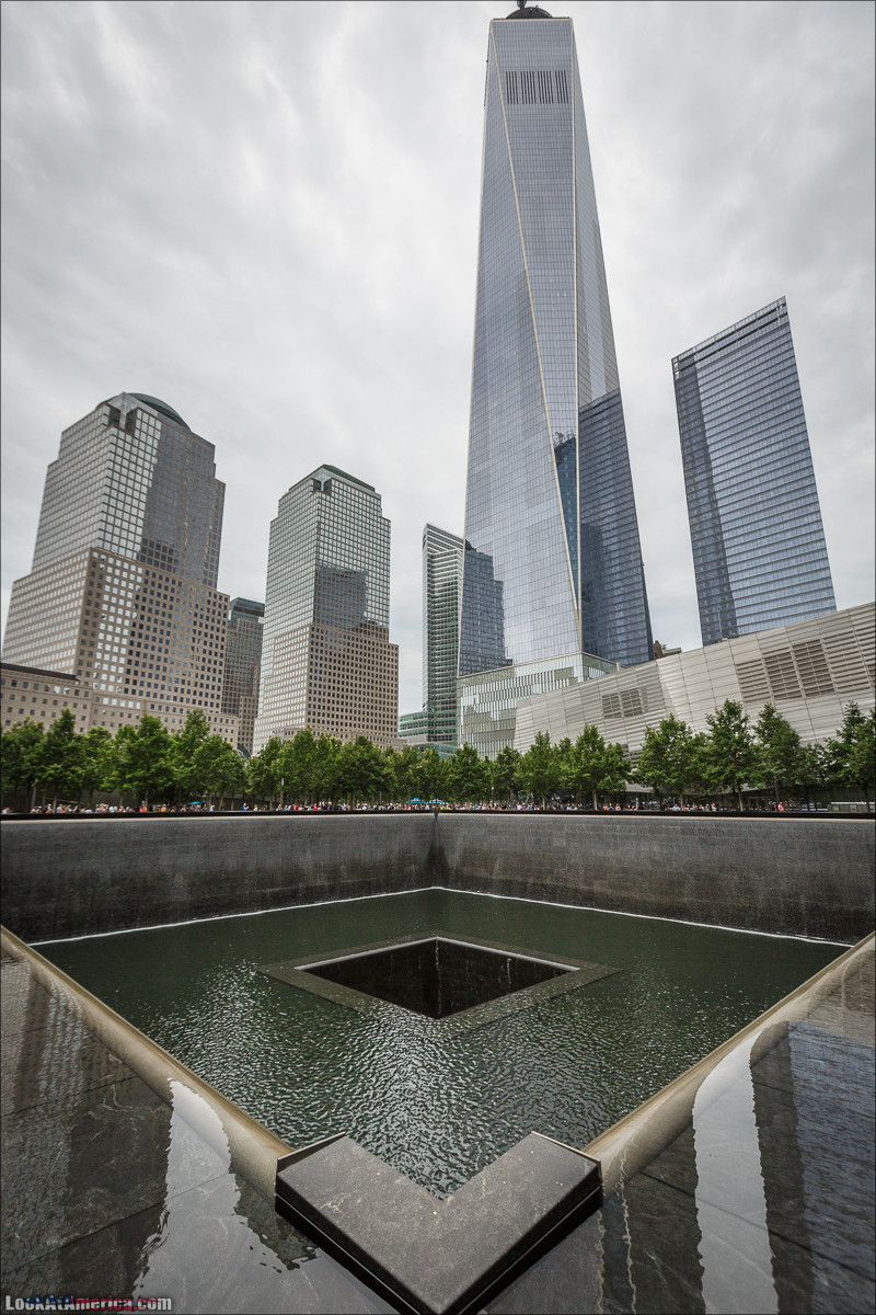 Мемориал 9/11 | LookAtAmerica.com - Большое Американское путешествие LookAtIsrael.com