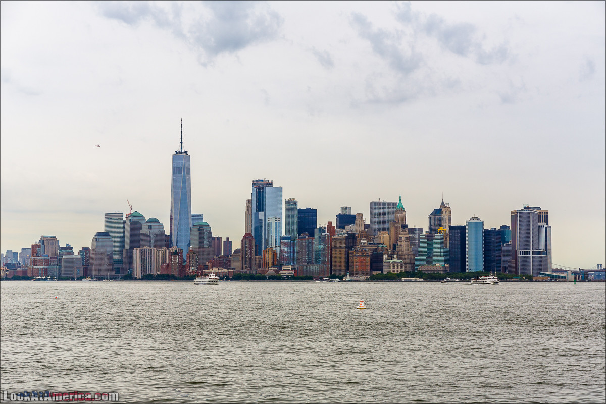 Статуя Свободы на одноименном острове | LookAtAmerica.com - Большое Американское путешествие LookAtIsrael.com