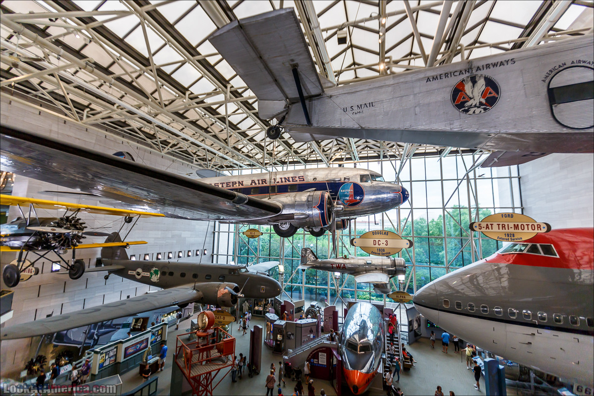 Музей авиации и космонавтики в Вашингтоне