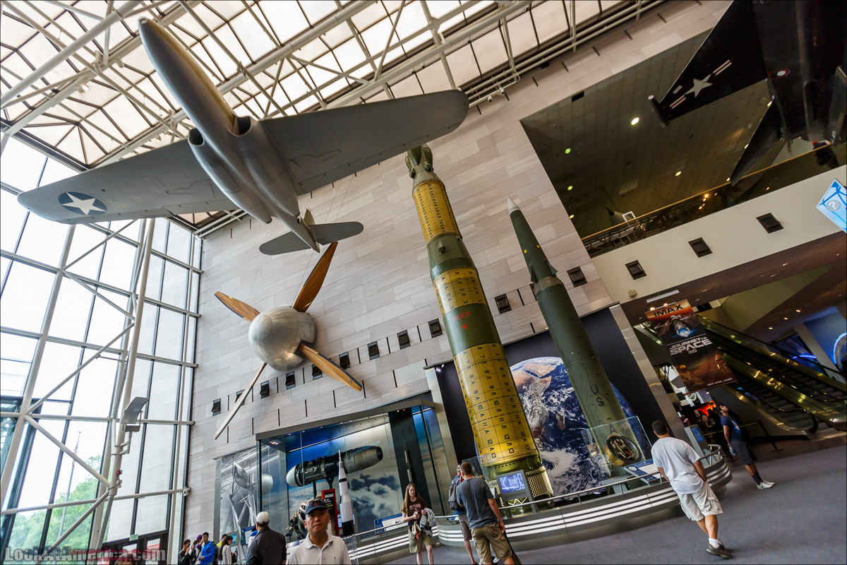 Музей авиации и космонавтики Смитсоновского института в Вашингтоне | LookAtAmerica.com - Большое Американское путешествие LookAtIsrael.com