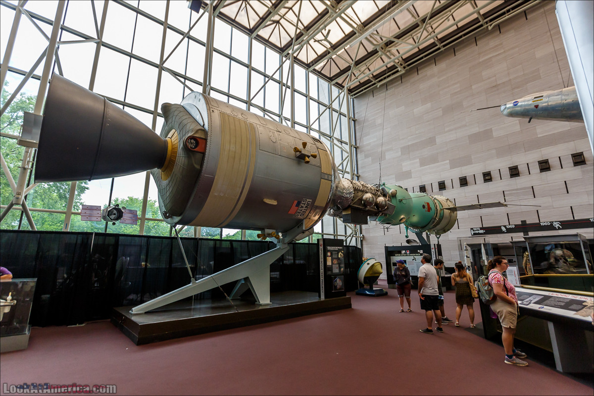 Музей авиации и космонавтики Смитсоновского института в Вашингтоне | LookAtAmerica.com - Большое Американское путешествие LookAtIsrael.com