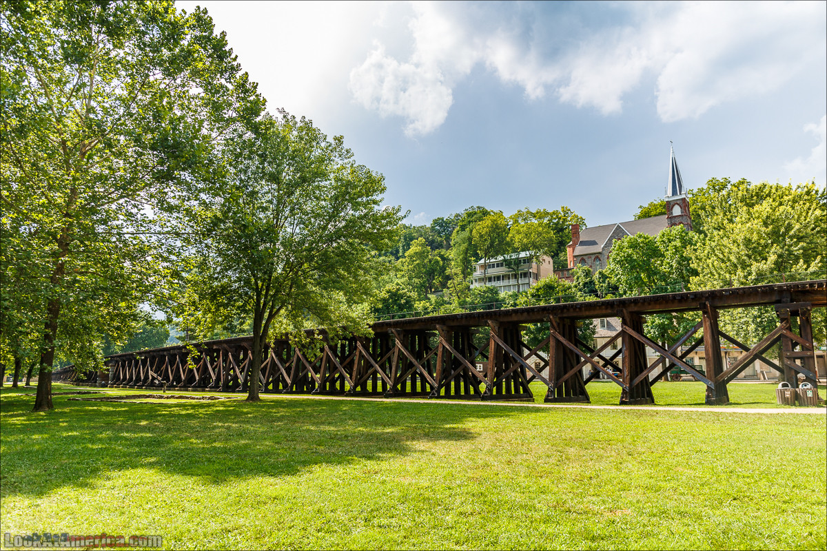 Харперс Ферри | Harpers Ferry | LookAtAmerica.com - Большое Американское путешествие LookAtIsrael.com