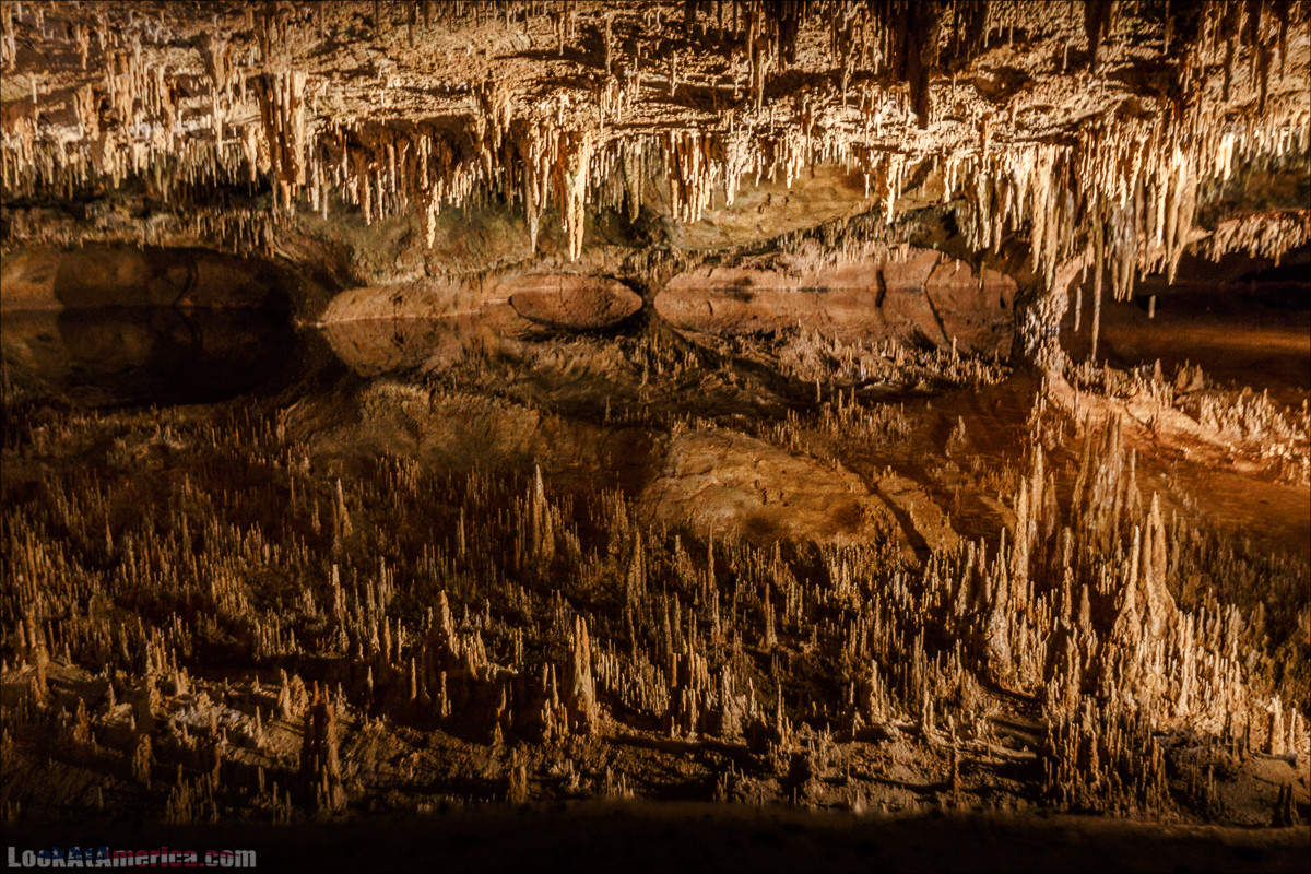 Пещеры Люрей, Вирджиния | Luray Caverns, Virginia | LookAtAmerica.com - Большое Американское путешествие LookAtIsrael.com