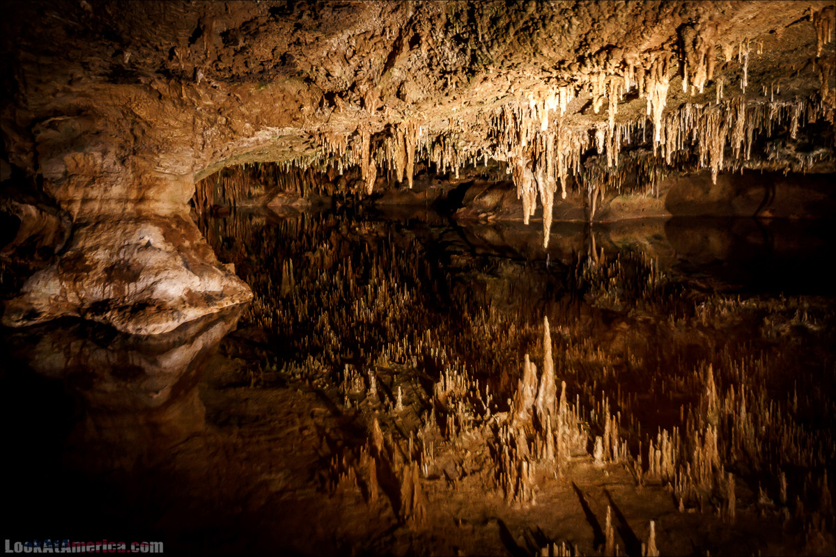 Пещеры Люрей, Вирджиния | Luray Caverns, Virginia | LookAtAmerica.com - Большое Американское путешествие LookAtIsrael.com