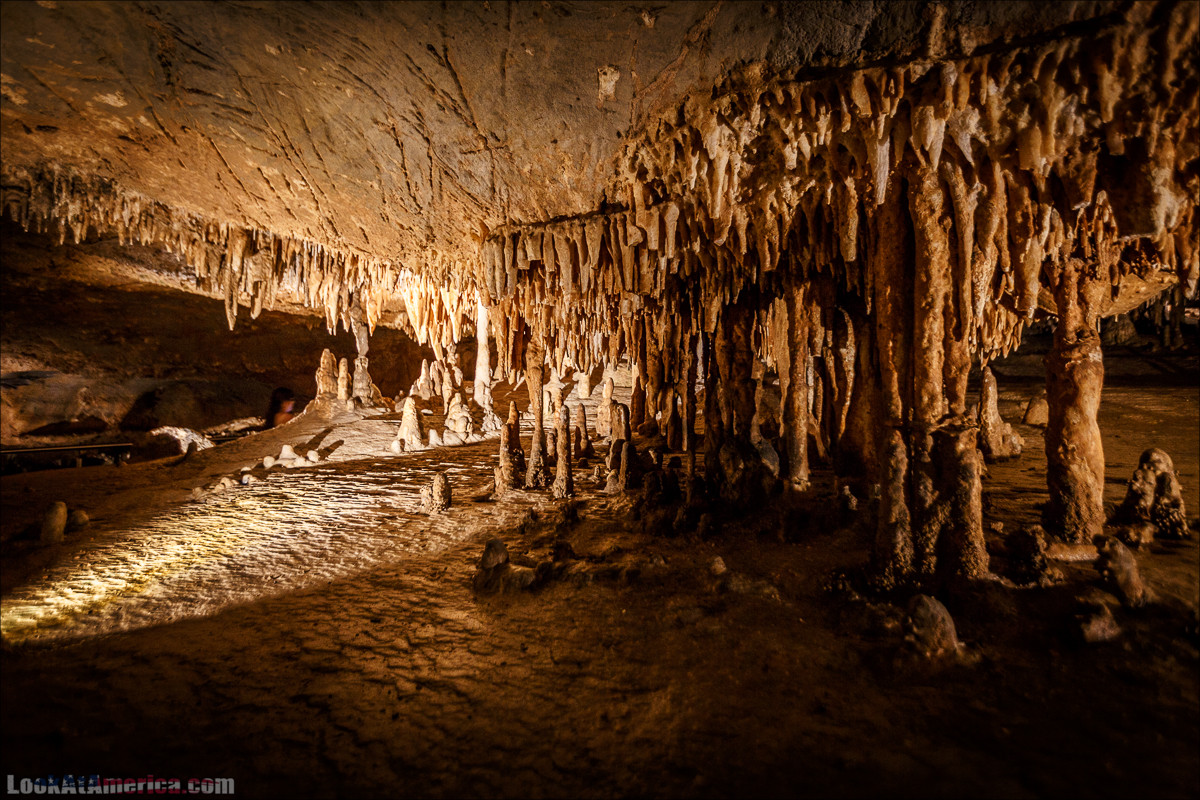 Пещеры Люрей, Вирджиния | Luray Caverns, Virginia | LookAtAmerica.com - Большое Американское путешествие LookAtIsrael.com