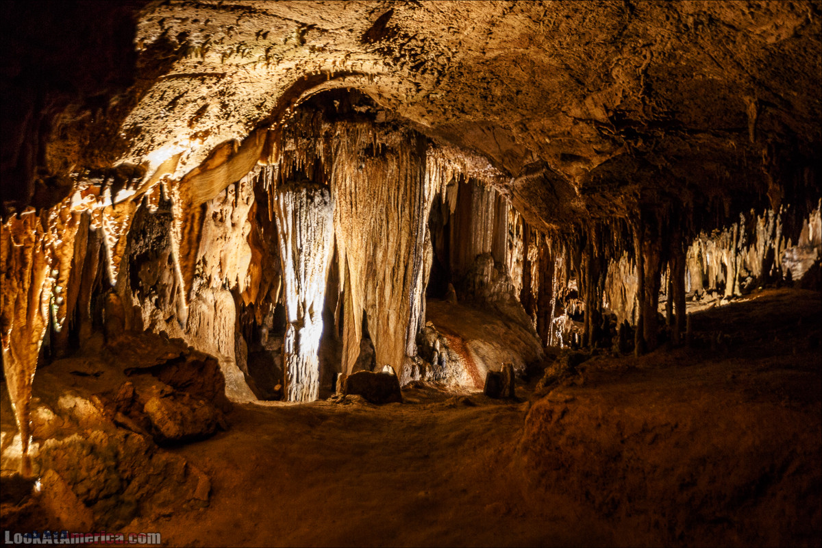 Пещеры Люрей, Вирджиния | Luray Caverns, Virginia | LookAtAmerica.com - Большое Американское путешествие LookAtIsrael.com