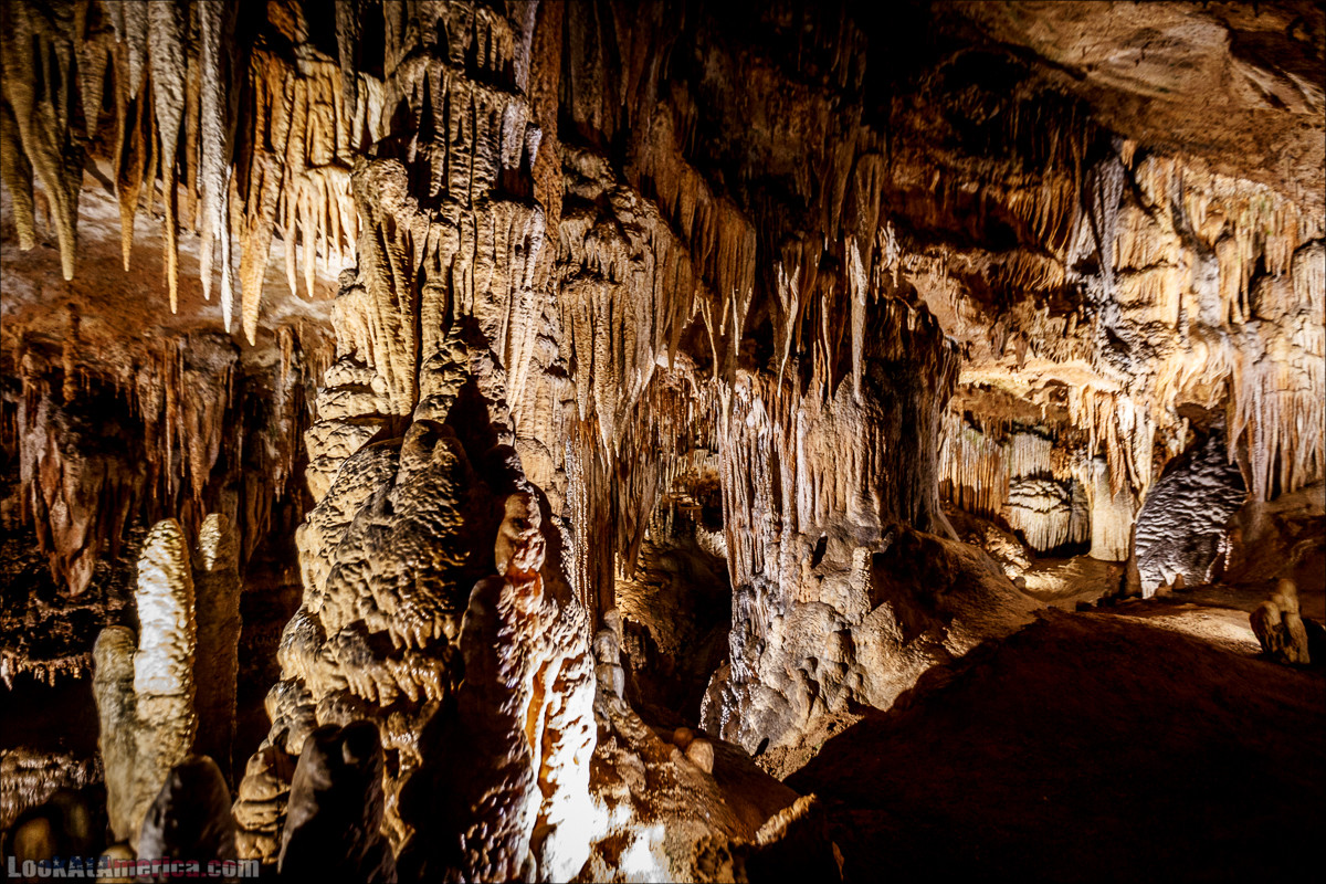 Пещеры Люрей, Вирджиния | Luray Caverns, Virginia | LookAtAmerica.com - Большое Американское путешествие LookAtIsrael.com