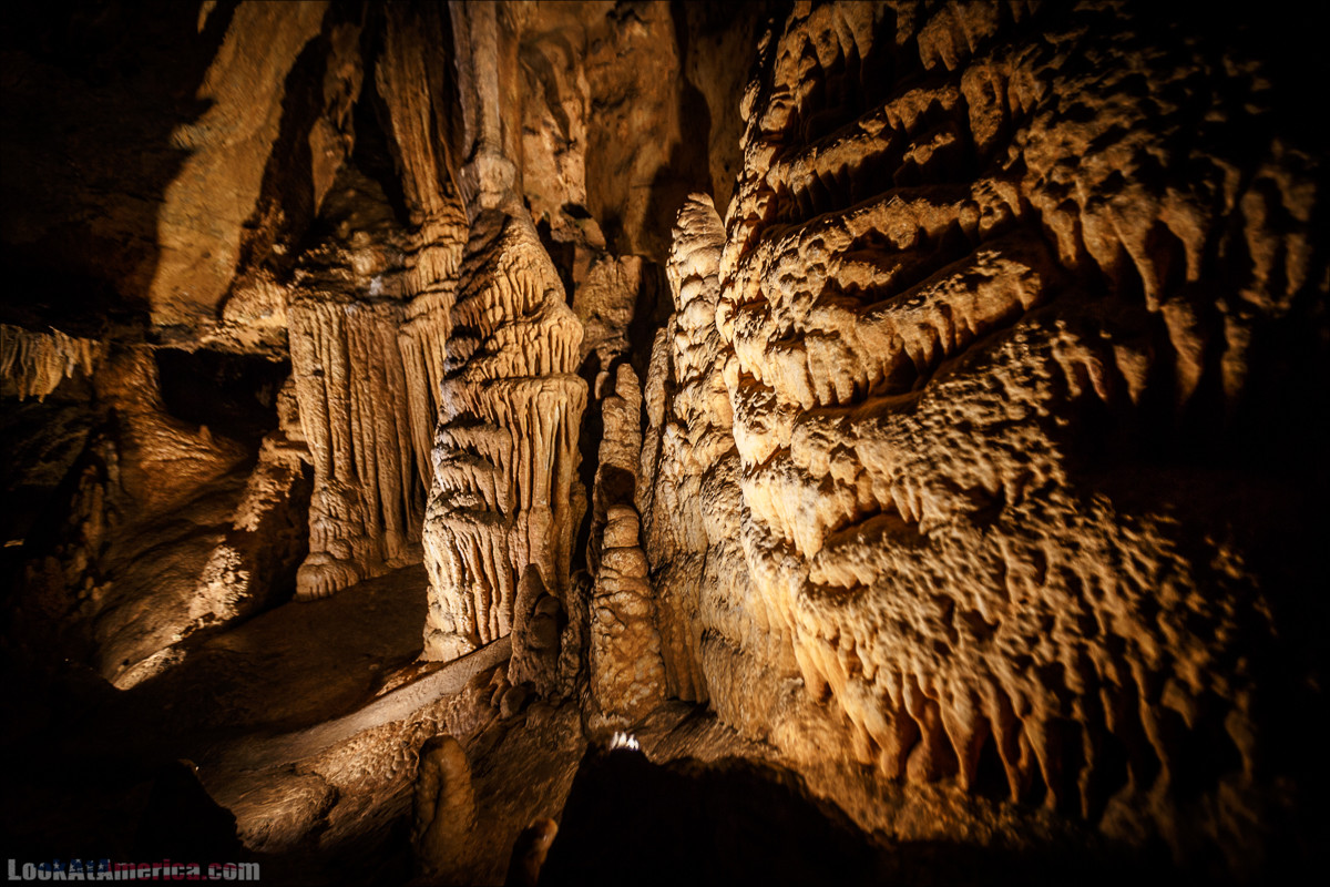 Пещеры Люрей, Вирджиния | Luray Caverns, Virginia | LookAtAmerica.com - Большое Американское путешествие LookAtIsrael.com