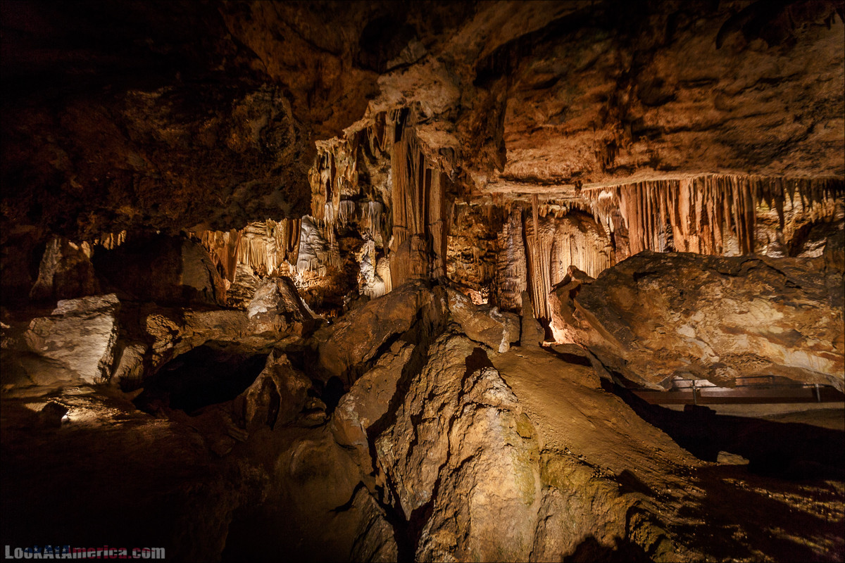 Пещеры Люрей, Вирджиния | Luray Caverns, Virginia | LookAtAmerica.com - Большое Американское путешествие LookAtIsrael.com
