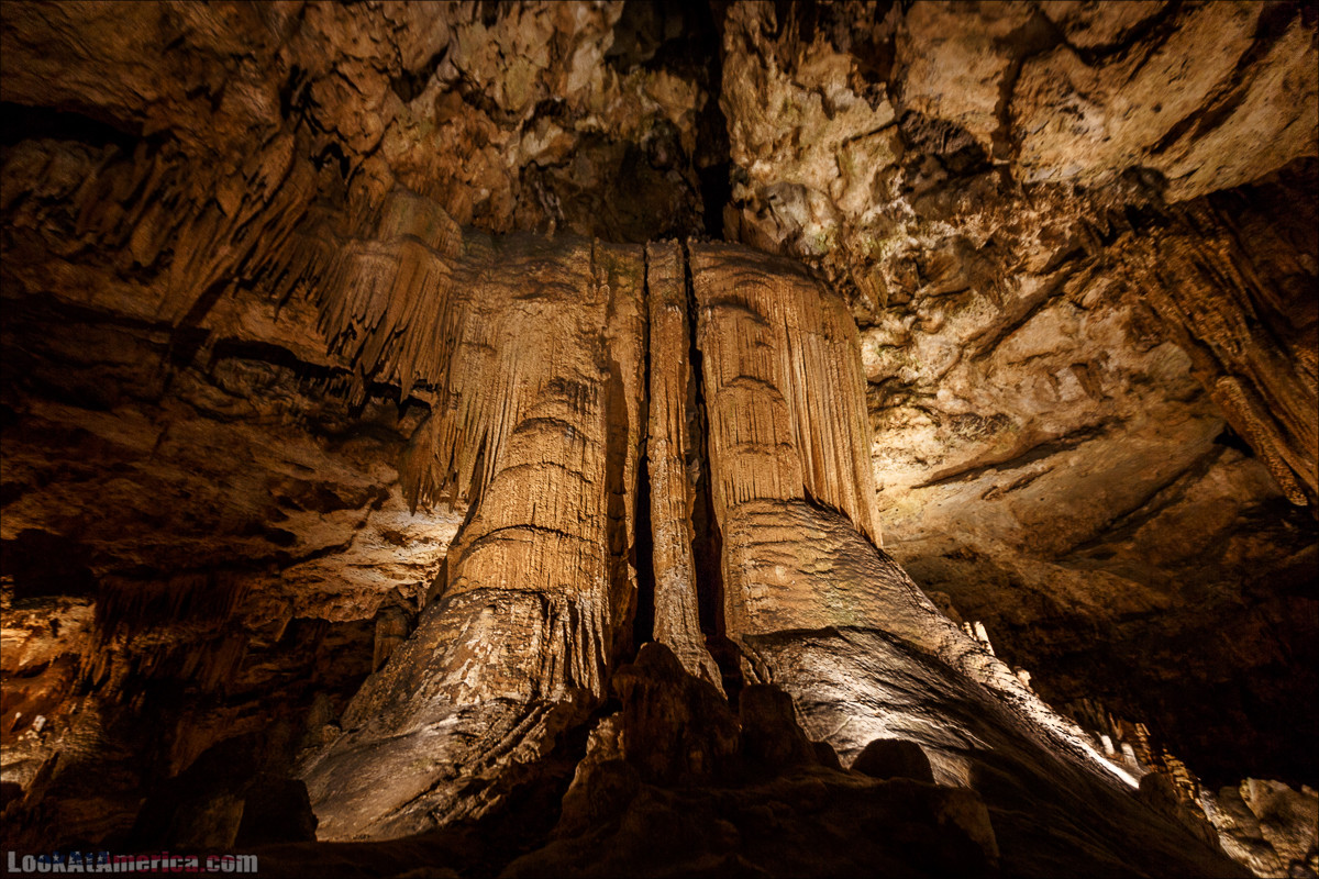 Пещеры Люрей, Вирджиния | Luray Caverns, Virginia | LookAtAmerica.com - Большое Американское путешествие LookAtIsrael.com
