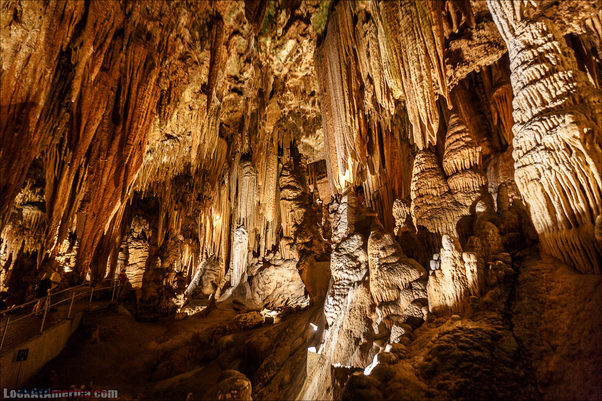 Пещеры Люрей, Вирджиния | Luray Caverns, Virginia | LookAtAmerica.com - Большое Американское путешествие LookAtIsrael.com