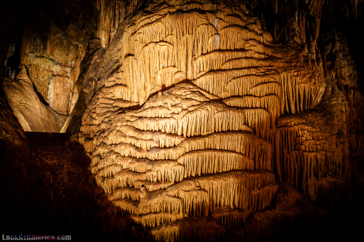 Пещеры Люрей, Вирджиния | Luray Caverns, Virginia | LookAtAmerica.com - Большое Американское путешествие LookAtIsrael.com
