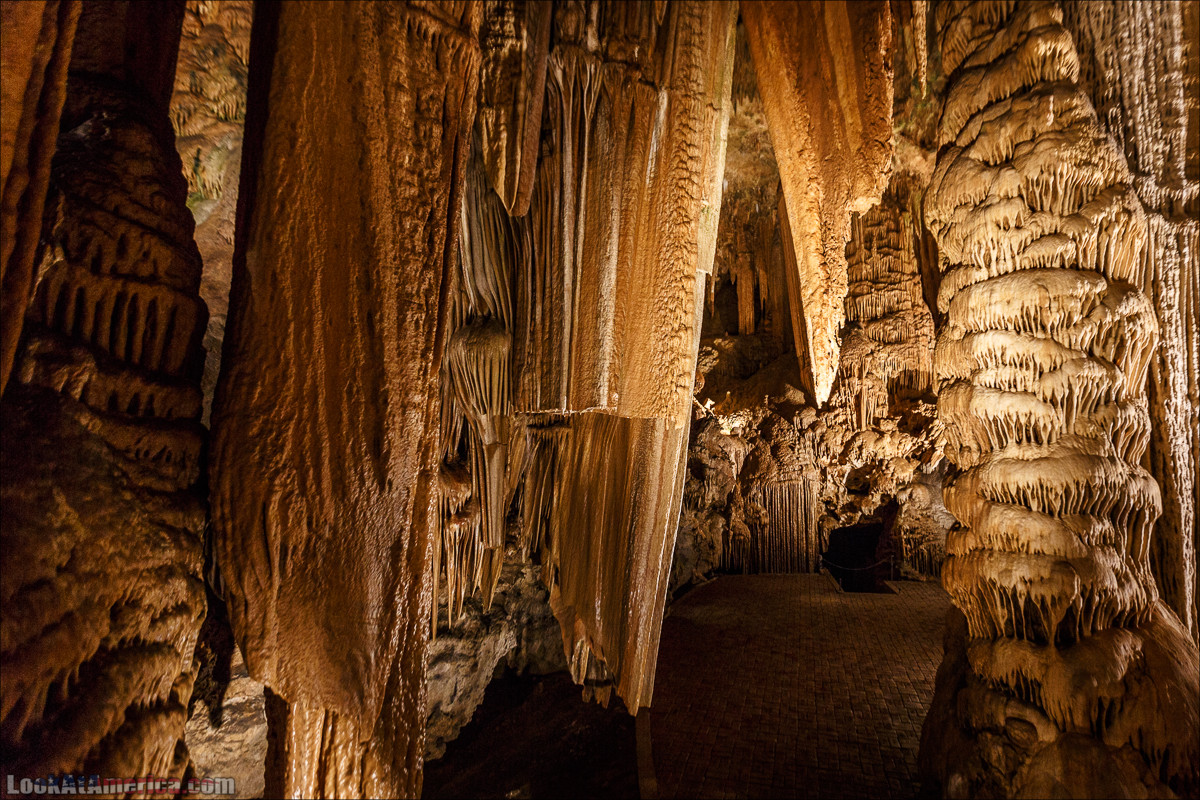 Пещеры Люрей, Вирджиния | Luray Caverns, Virginia | LookAtAmerica.com - Большое Американское путешествие LookAtIsrael.com