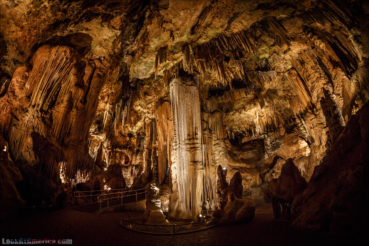 Пещеры Люрей, Вирджиния | Luray Caverns, Virginia | LookAtAmerica.com - Большое Американское путешествие LookAtIsrael.com