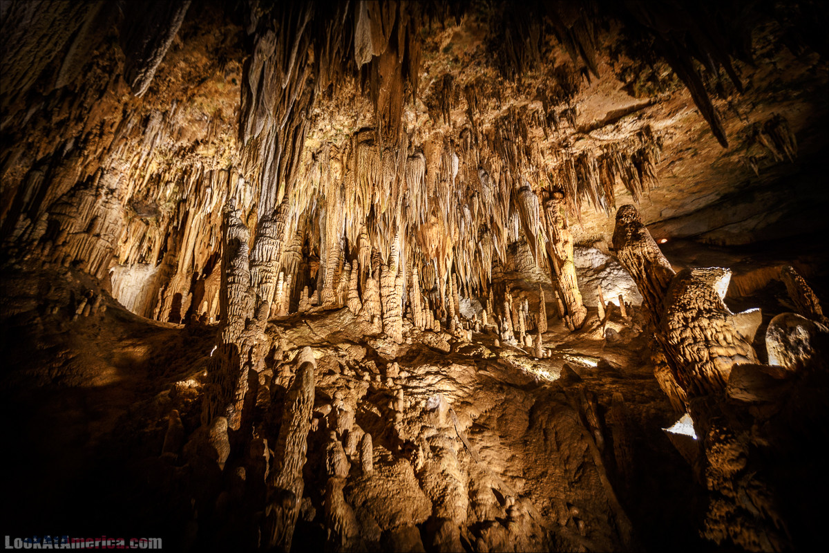 Пещеры Люрей, Вирджиния | Luray Caverns, Virginia | LookAtAmerica.com - Большое Американское путешествие LookAtIsrael.com
