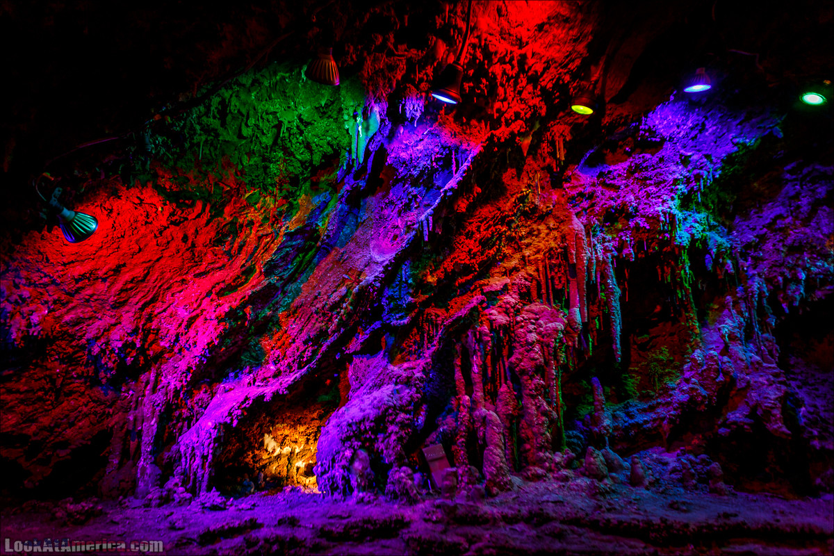 Пещеры Шенандоа | Shenandoah Caverns | LookAtAmerica.com - Большое Американское путешествие LookAtIsrael.com