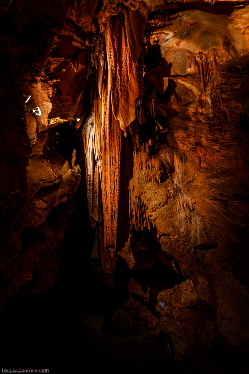 Пещеры Шенандоа | Shenandoah Caverns | LookAtAmerica.com - Большое Американское путешествие LookAtIsrael.com