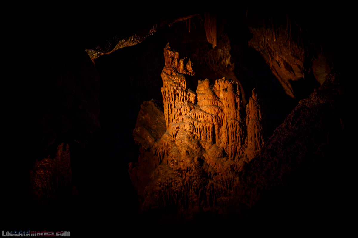 Пещеры Шенандоа | Shenandoah Caverns | LookAtAmerica.com - Большое Американское путешествие LookAtIsrael.com