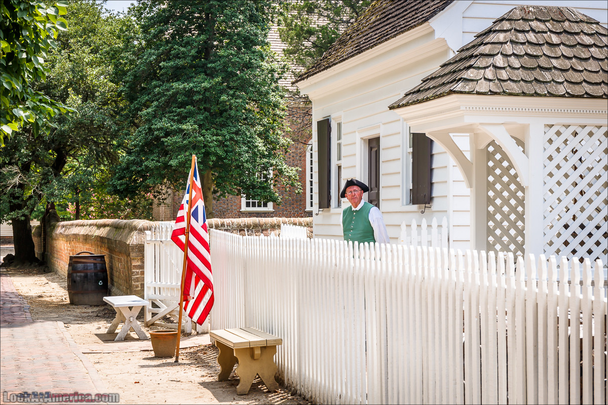 Колониальный Вилльямсбург (Уильямсбург) | LookAtAmerica.com - Большое Американское путешествие LookAtIsrael.com