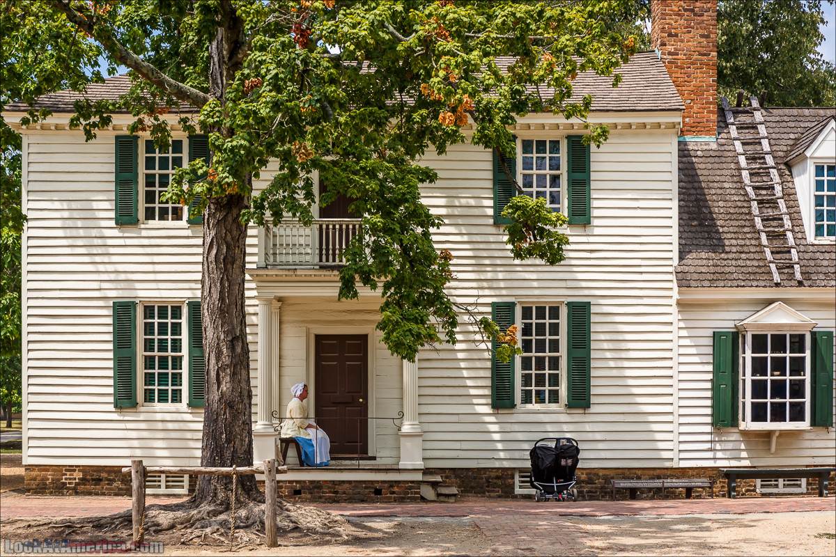 Колониальный Вилльямсбург (Уильямсбург) | LookAtAmerica.com - Большое Американское путешествие LookAtIsrael.com